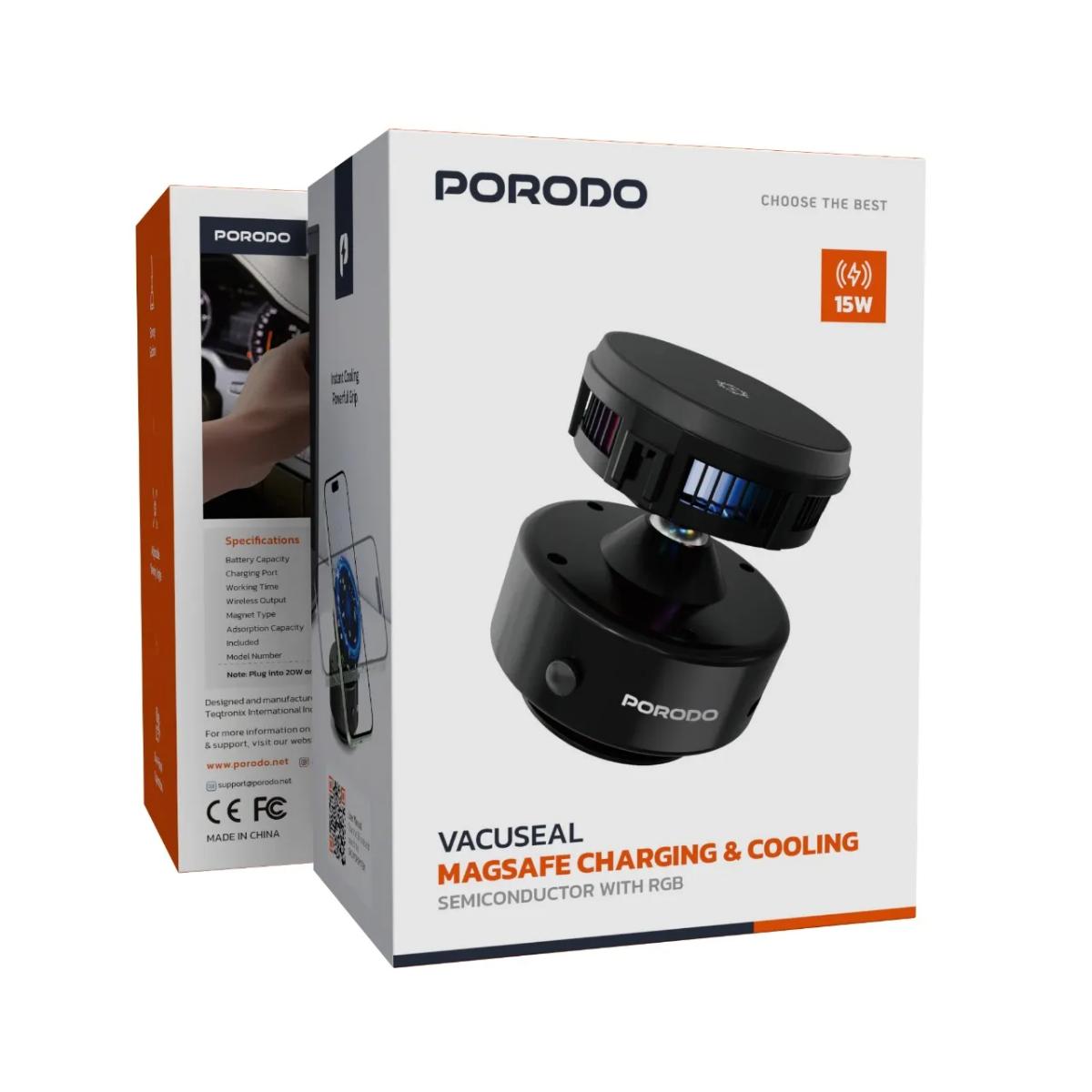 Porodo Vacuseal Magsafe Charging & Cooling