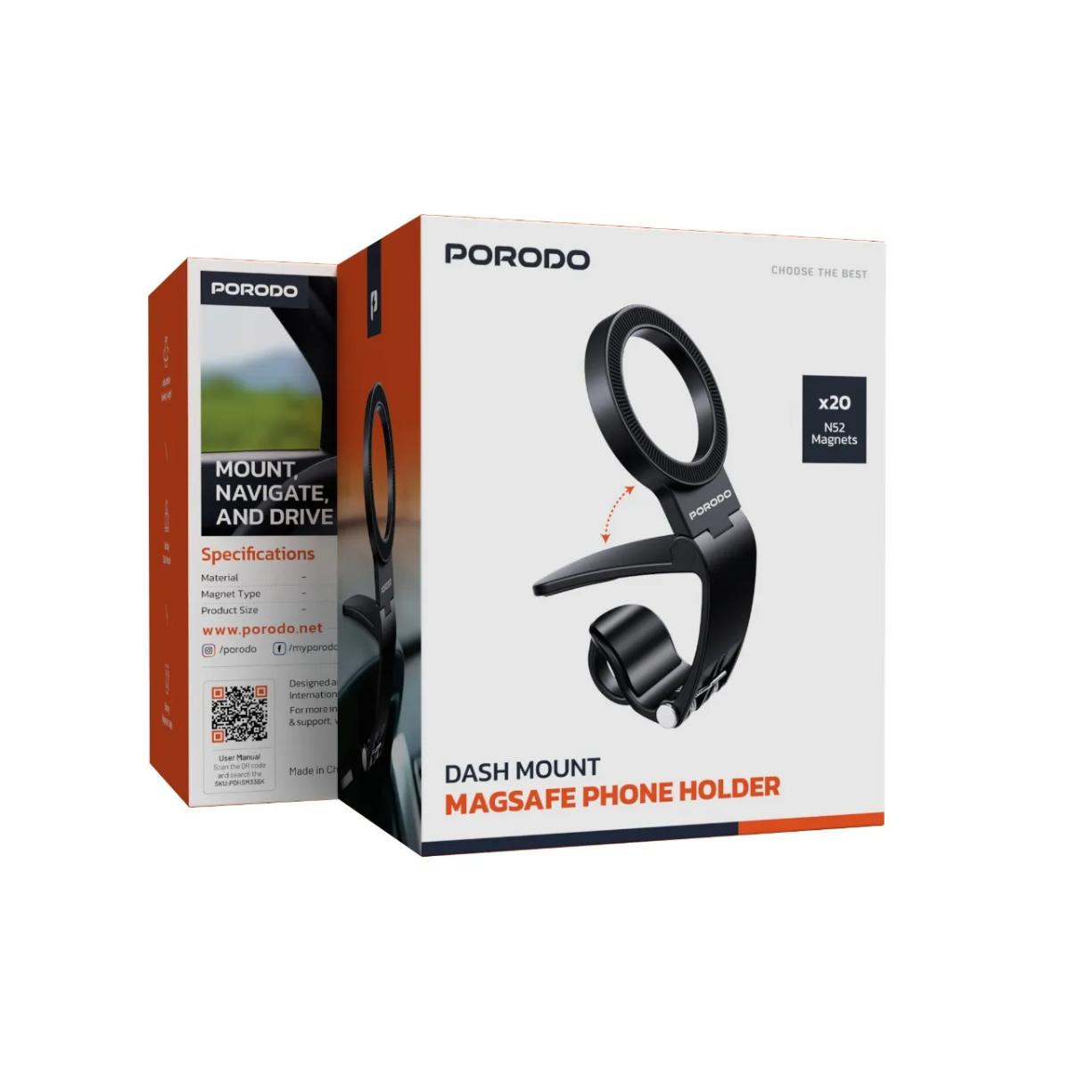 Porodo Dash Mount MagSafe Phone Holder