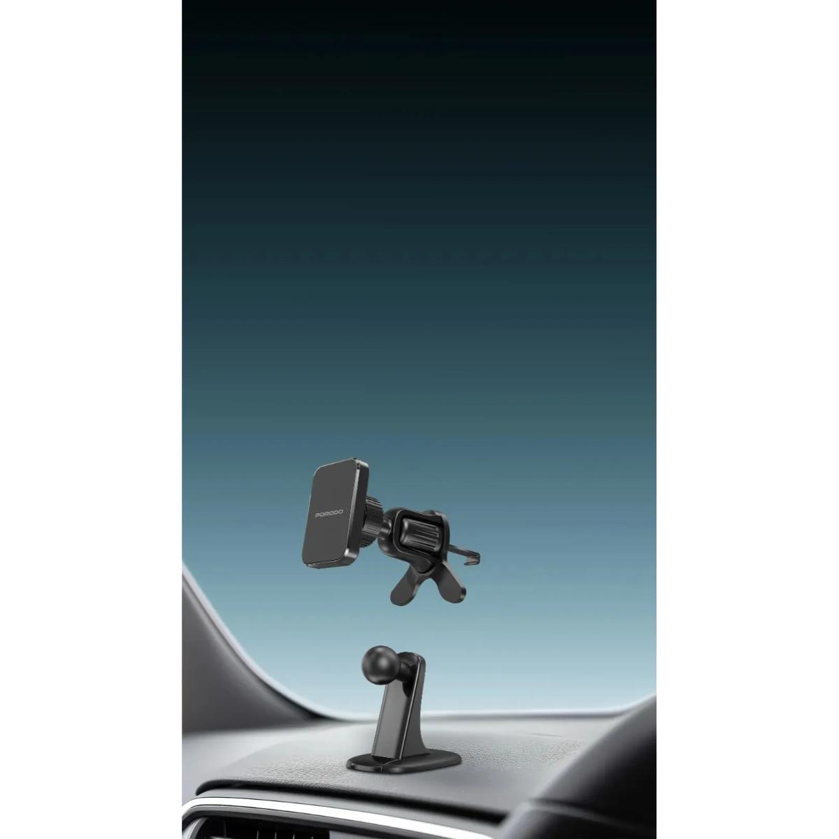 Porodo Dual Mount Magnetic Phone Holder