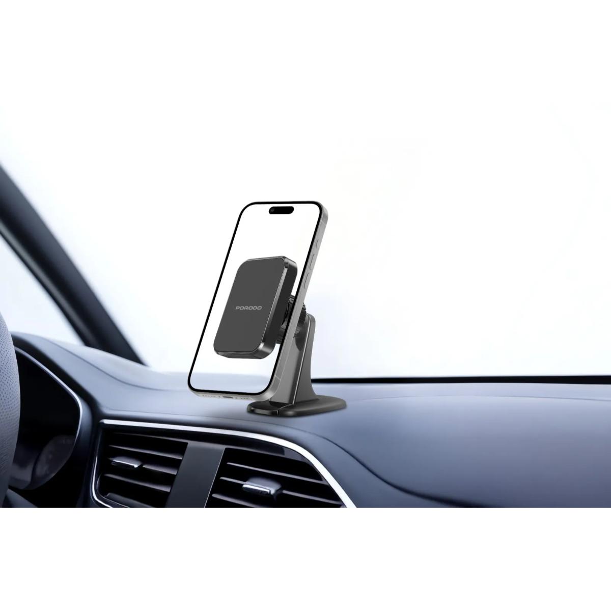 Porodo Dual Mount Magnetic Phone Holder