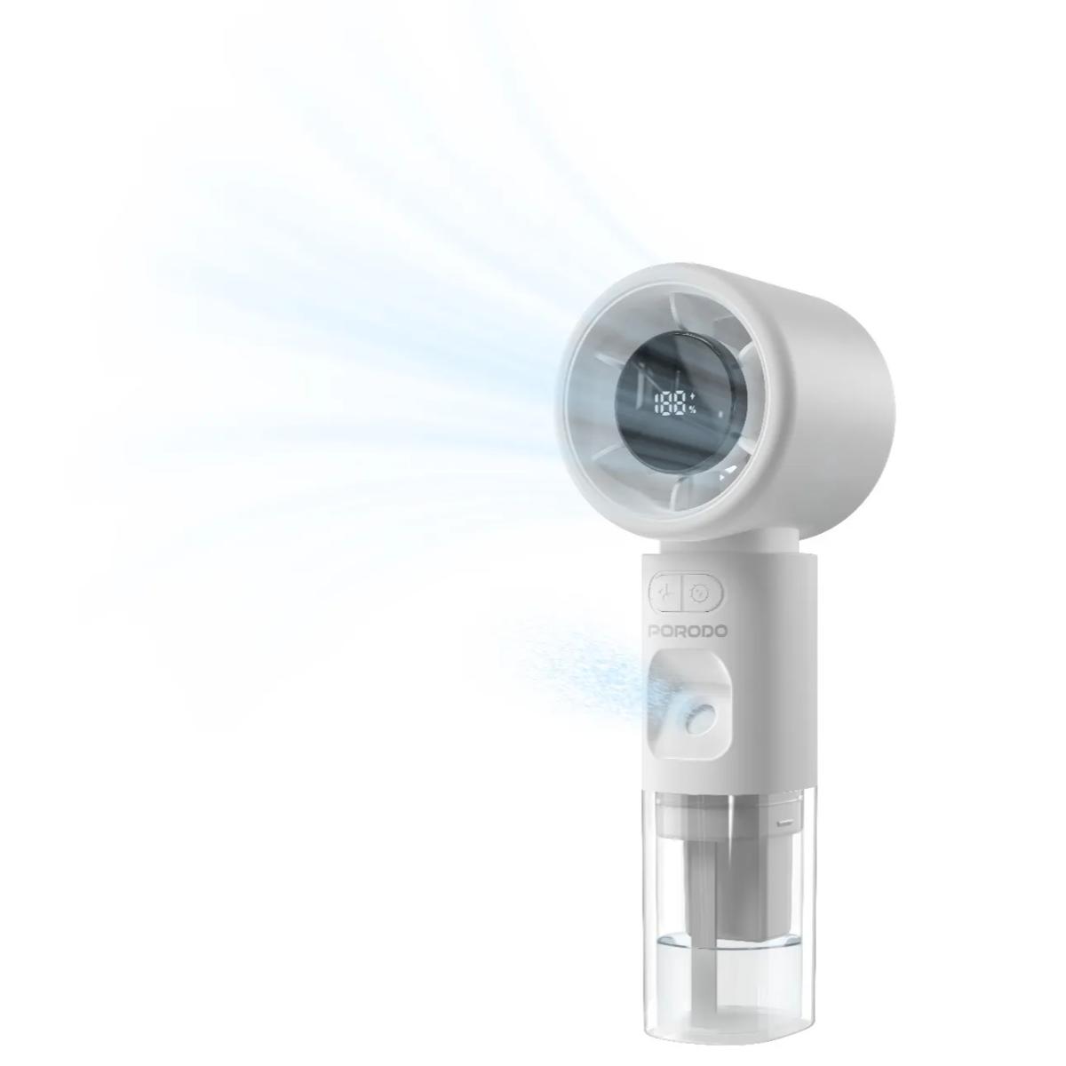 Porodo Cool & Hydrate Mini Fan & Humidifier