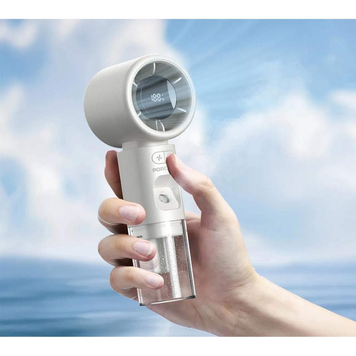Porodo Cool & Hydrate Mini Fan & Humidifier