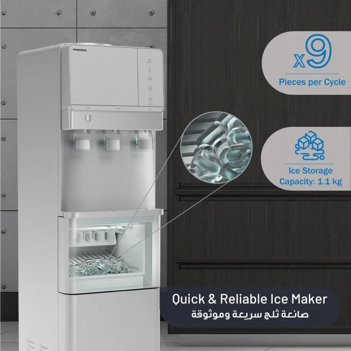 Porodo Lifestyle Water Dispenser & Ice Maker