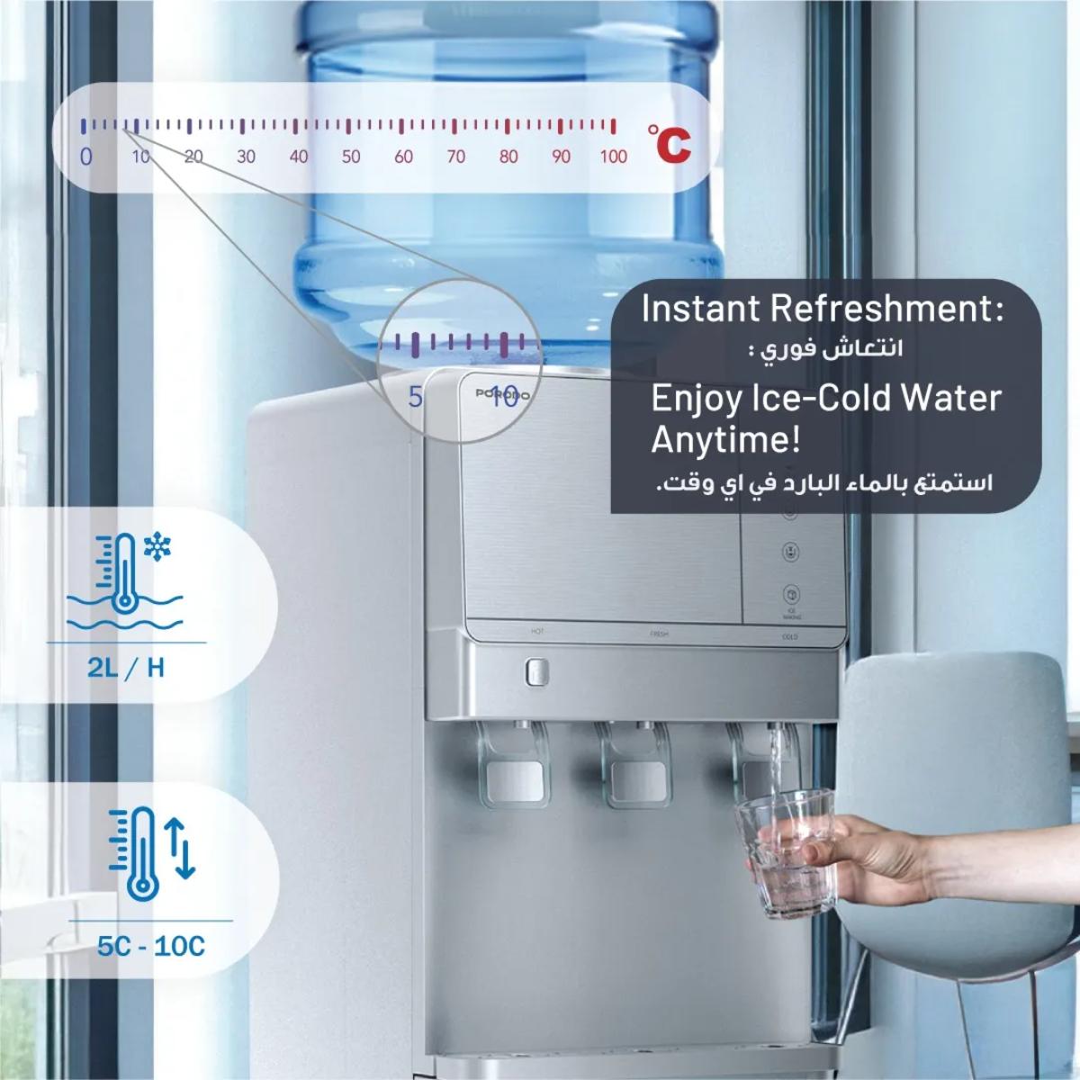 Porodo Lifestyle Water Dispenser & Ice Maker