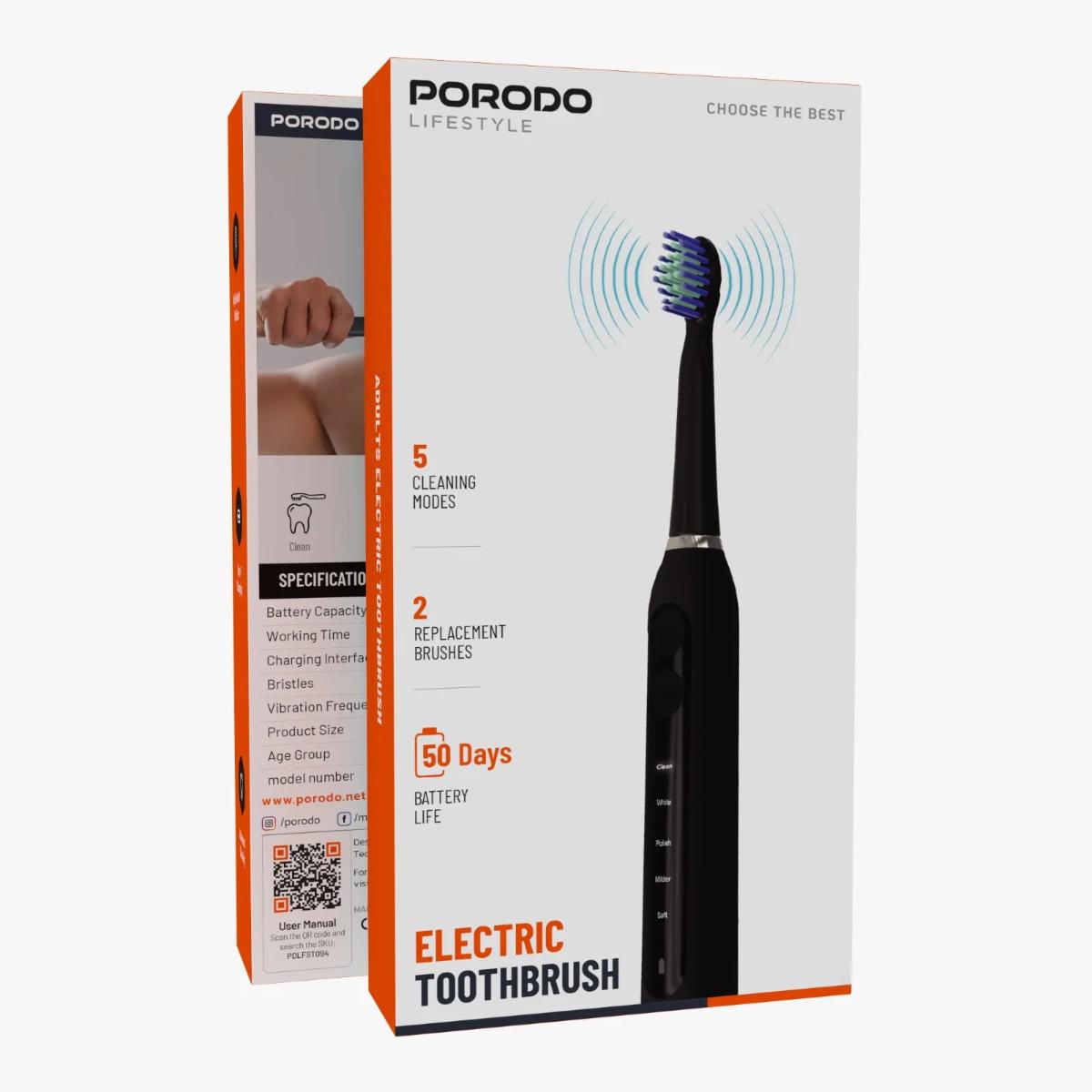 Porodo Lifestyle Electric Toothbrush