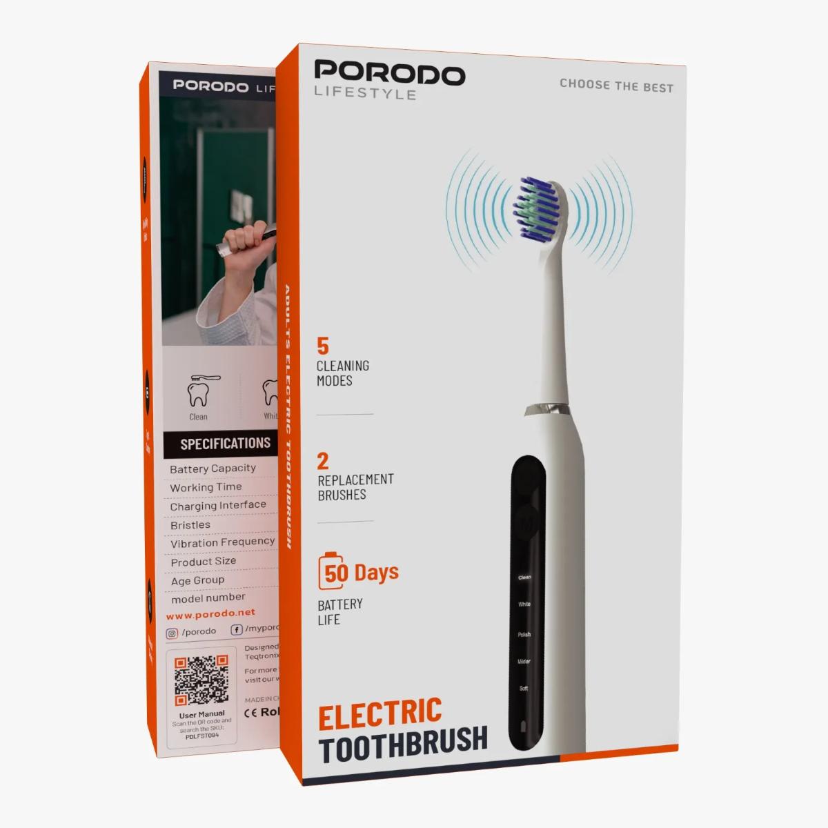 Porodo Lifestyle Electric Toothbrush