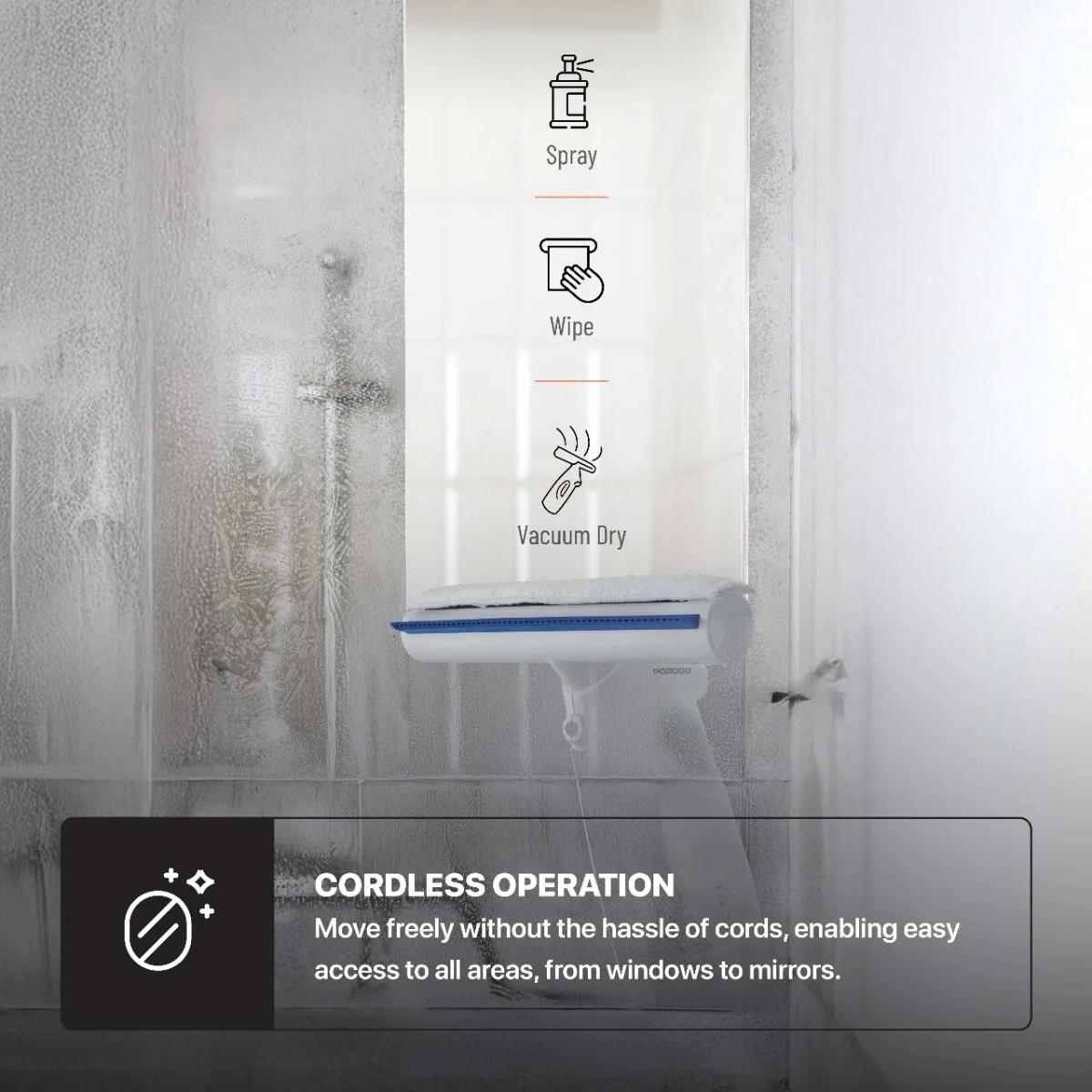 Porodo Lifestyle Handheld Window Cleaner