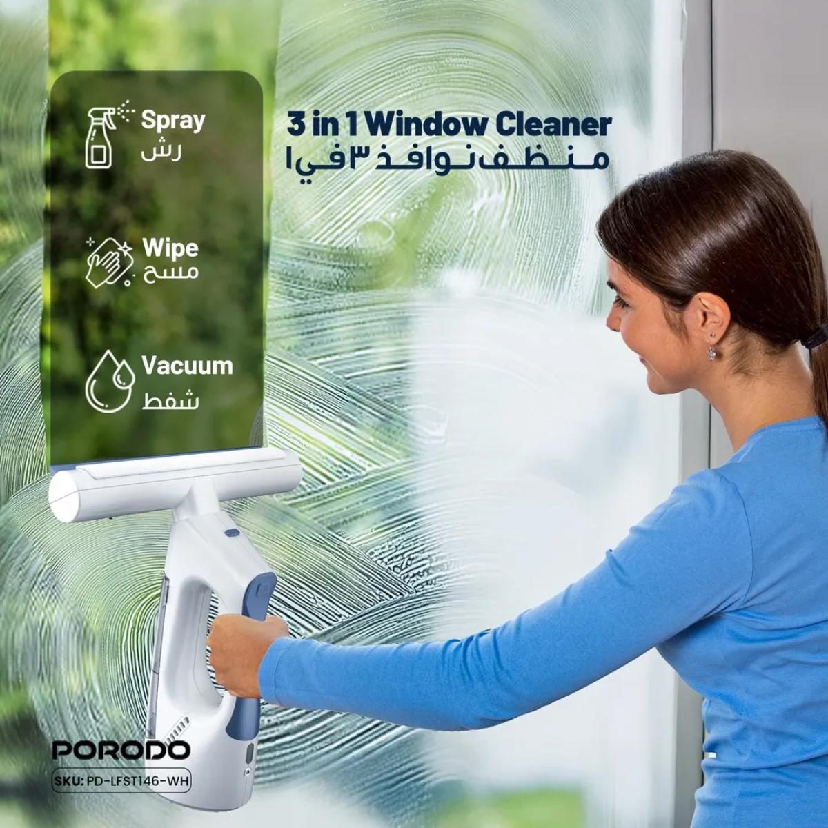 Porodo Lifestyle Handheld Window Cleaner