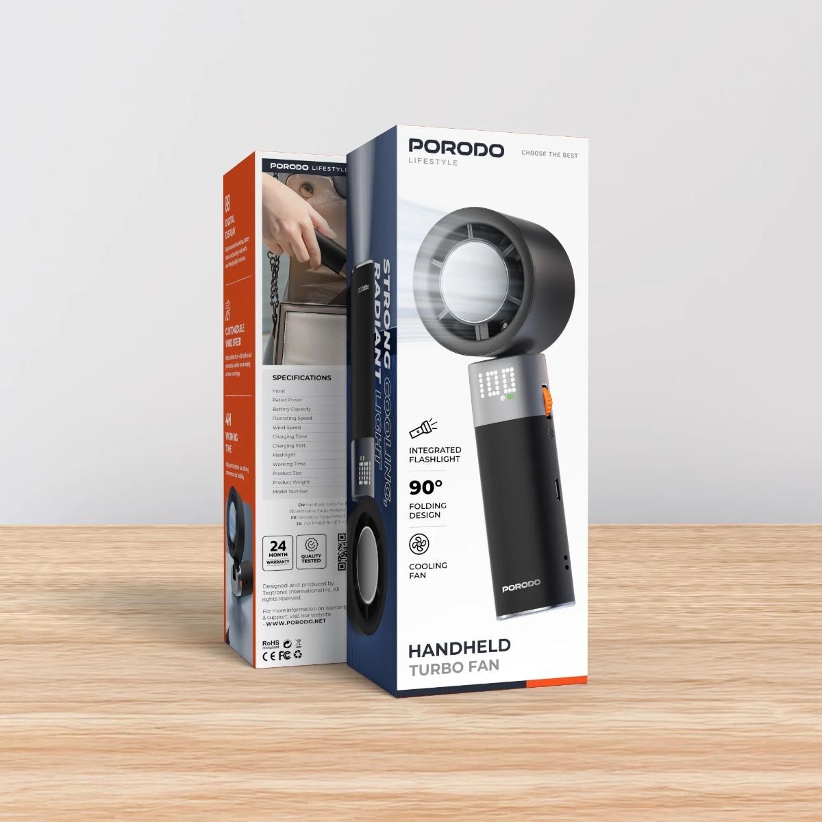 Porodo Lifestyle Handheld Turbo Fan
