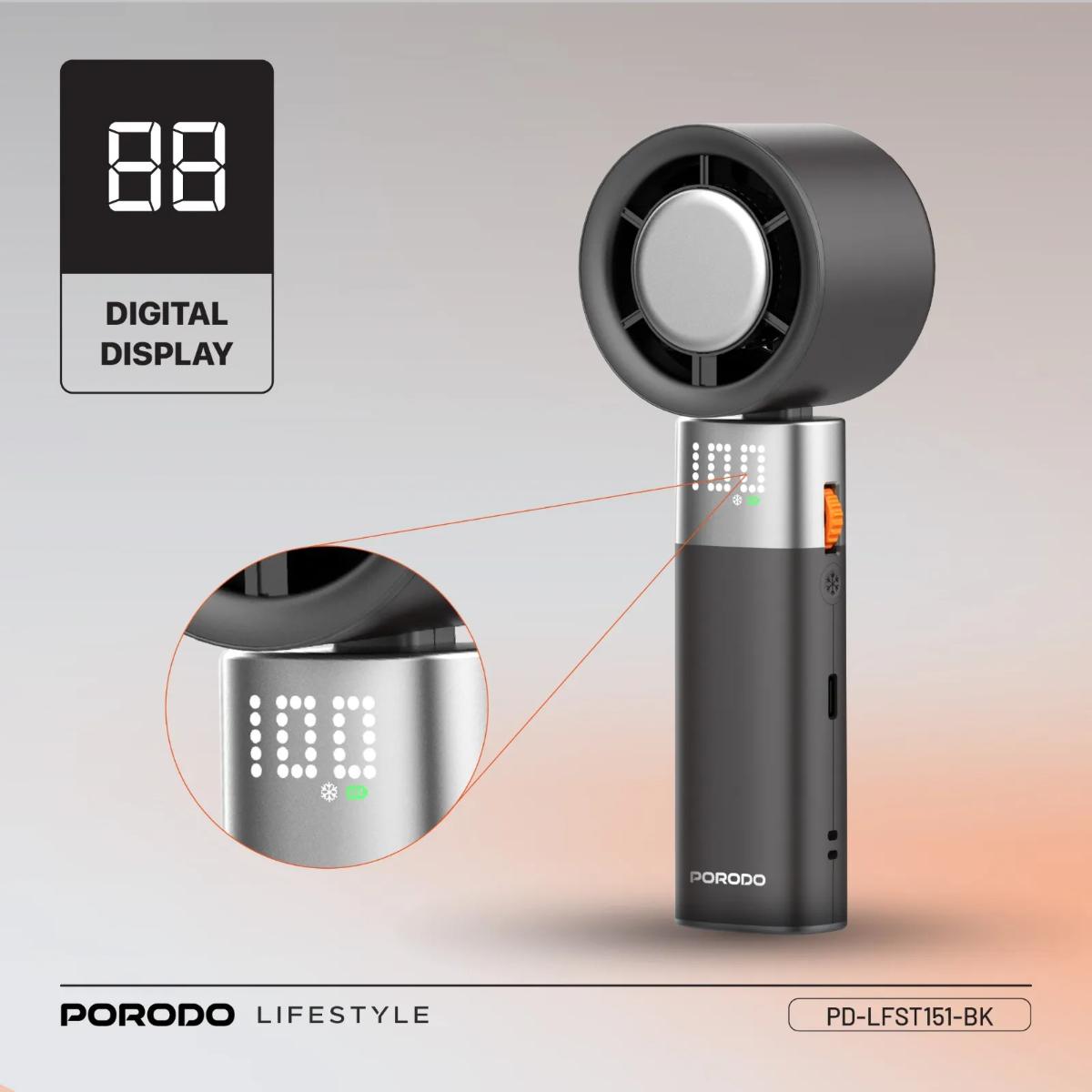Porodo Lifestyle Handheld Turbo Fan