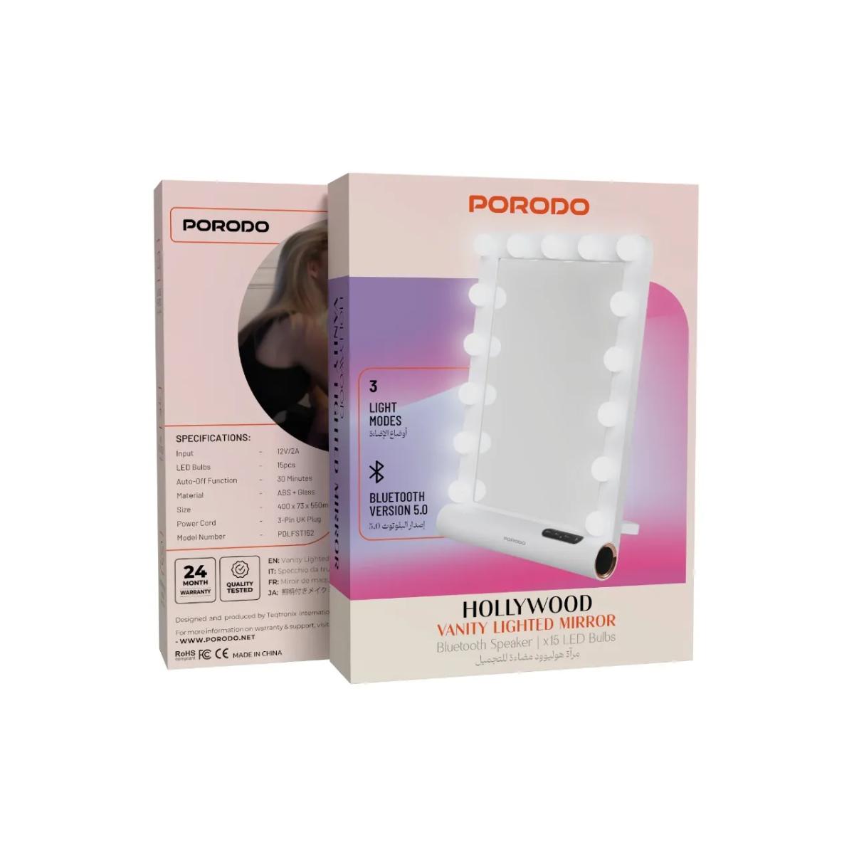 Porodo Lifestyle Hollywood Vanity Mirror