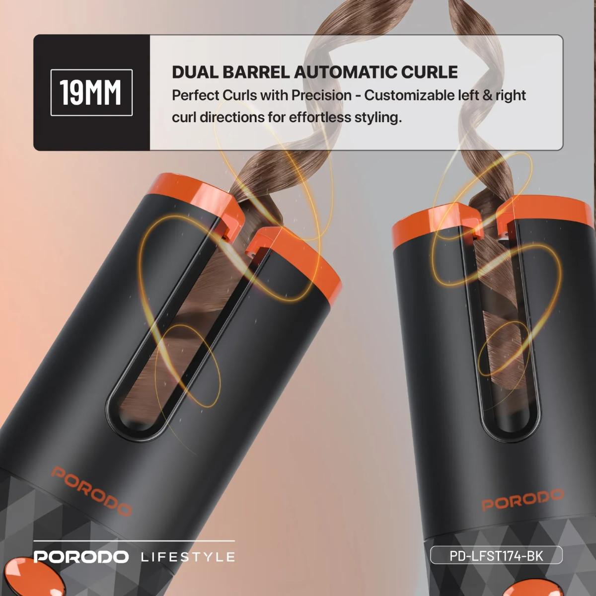 Porodo Lifestyle Automatic Hair Curler