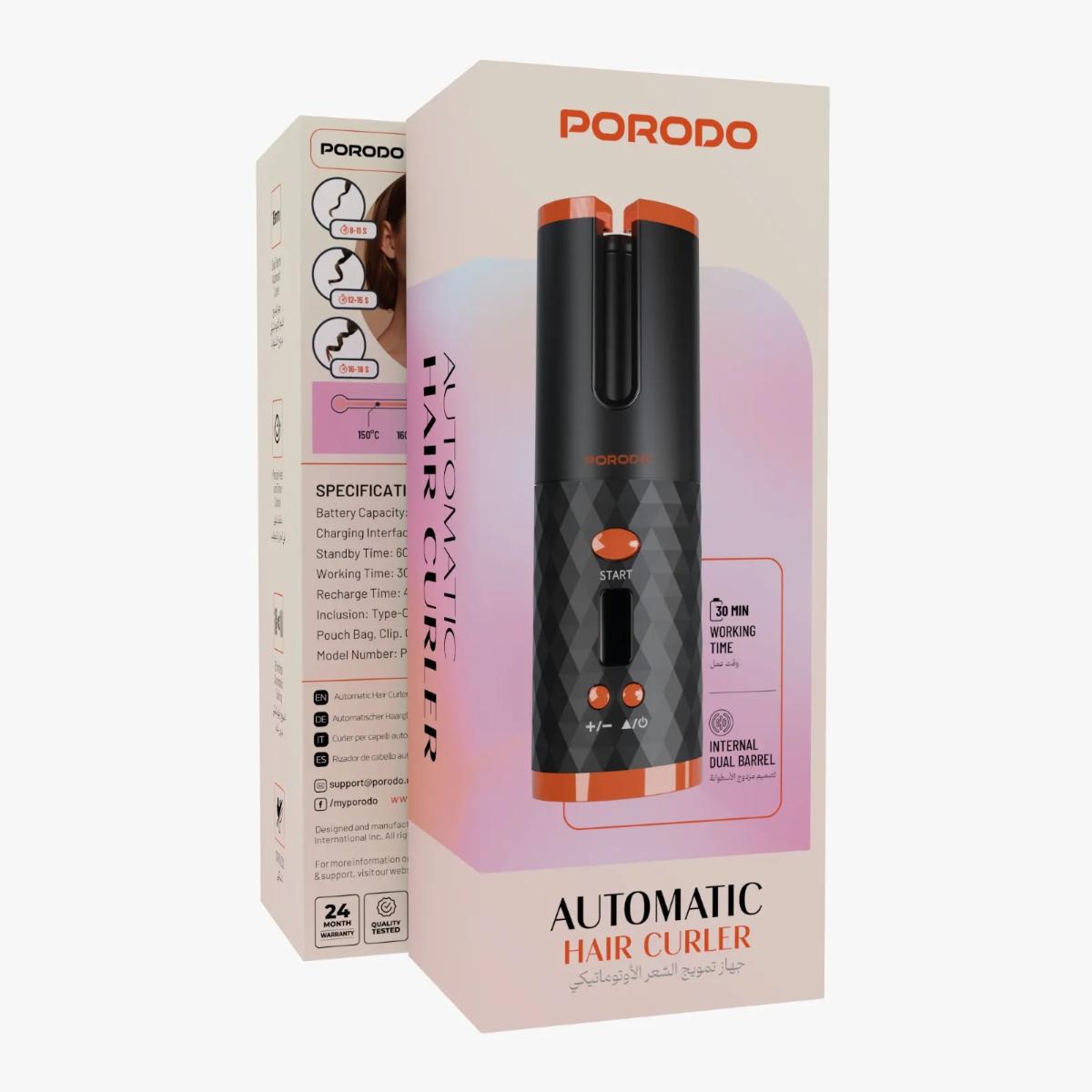 Porodo Lifestyle Automatic Hair Curler