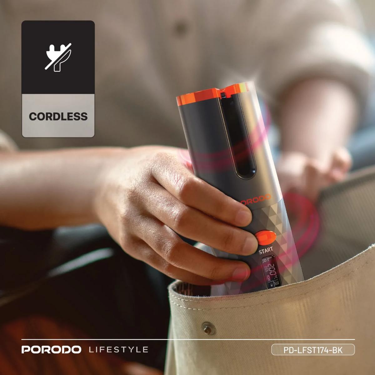 Porodo Lifestyle Automatic Hair Curler