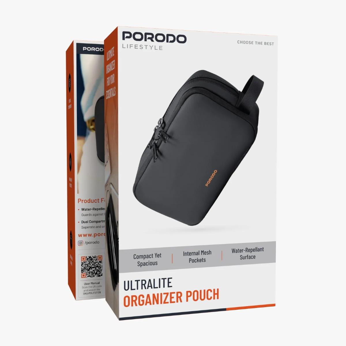 Porodo Lifestyle Ultralite Organizer Pouch