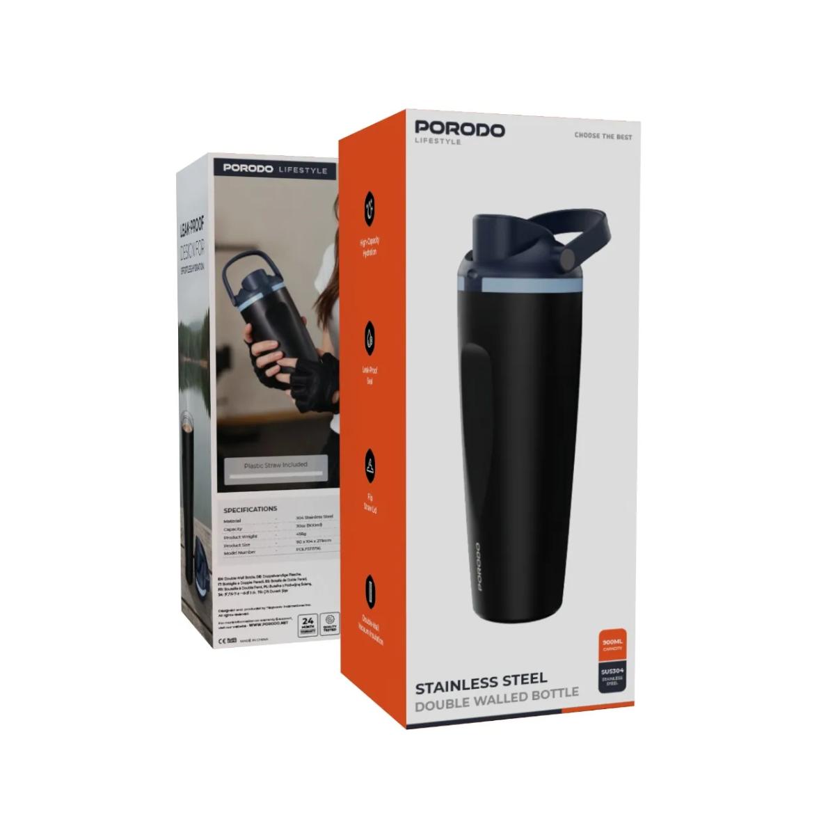 Porodo Lifestyle Stainless Steel Double Walled Bottle