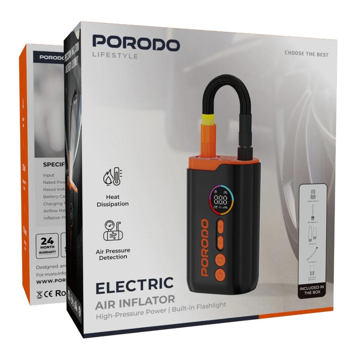 Porodo Lifestyle Electric Air Inflator