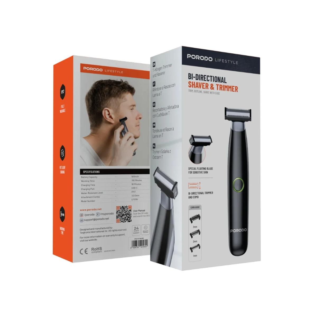 Porodo Lifestyle Multi-Purpose Trio Grooming Kit