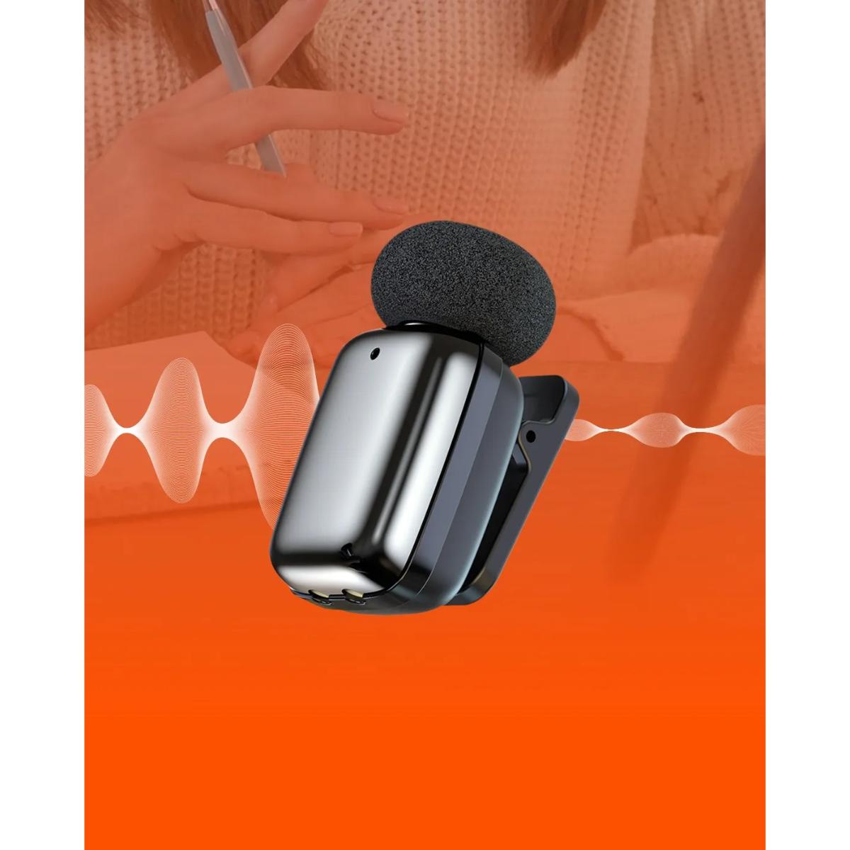 Porodo Wireless Lavalier Microphone (Lightning)