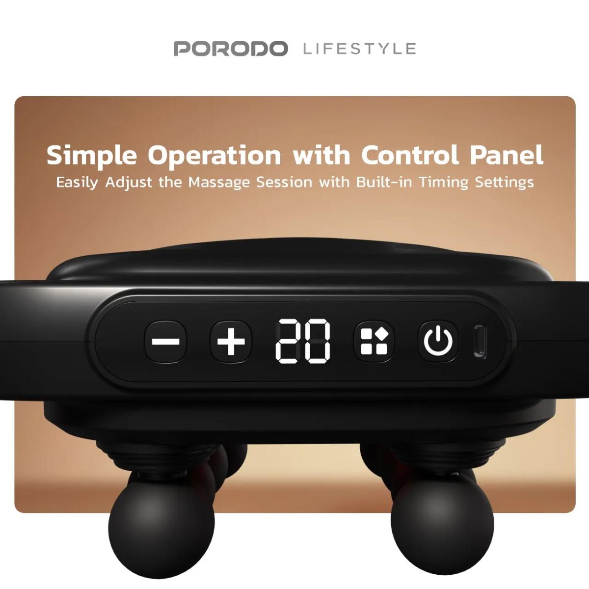 Porodo  Power Pulse 8-Head Massage Gun