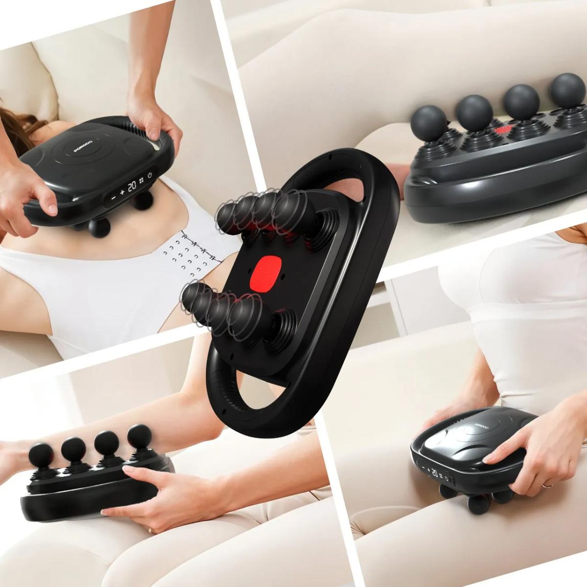 Porodo  Power Pulse 8-Head Massage Gun