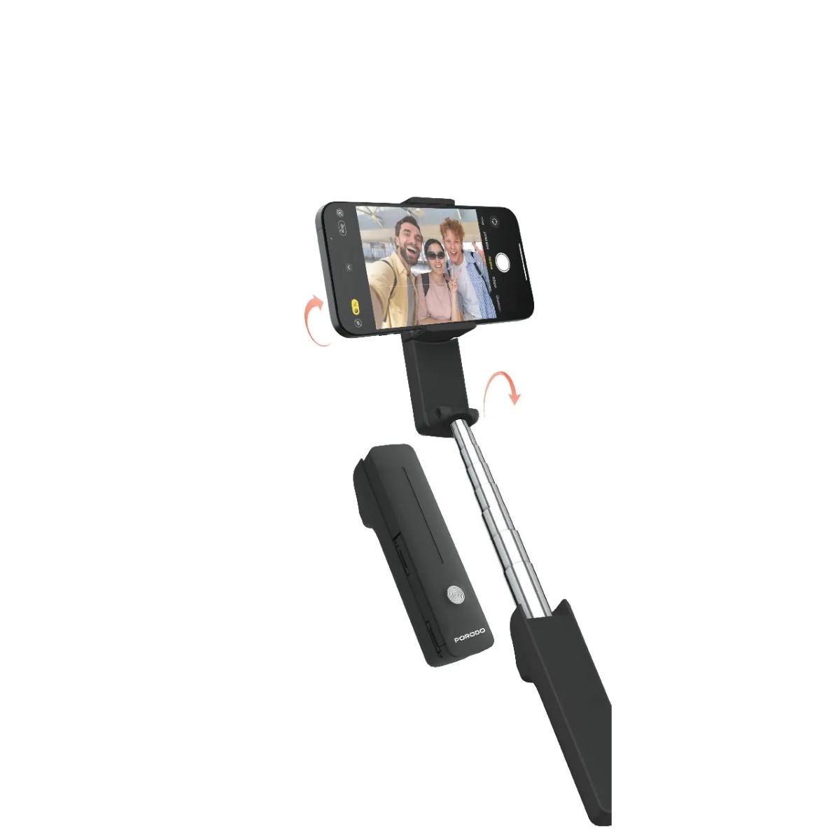Porodo Lifestyle Ultra-Compact Bluetooth Selfie Stick