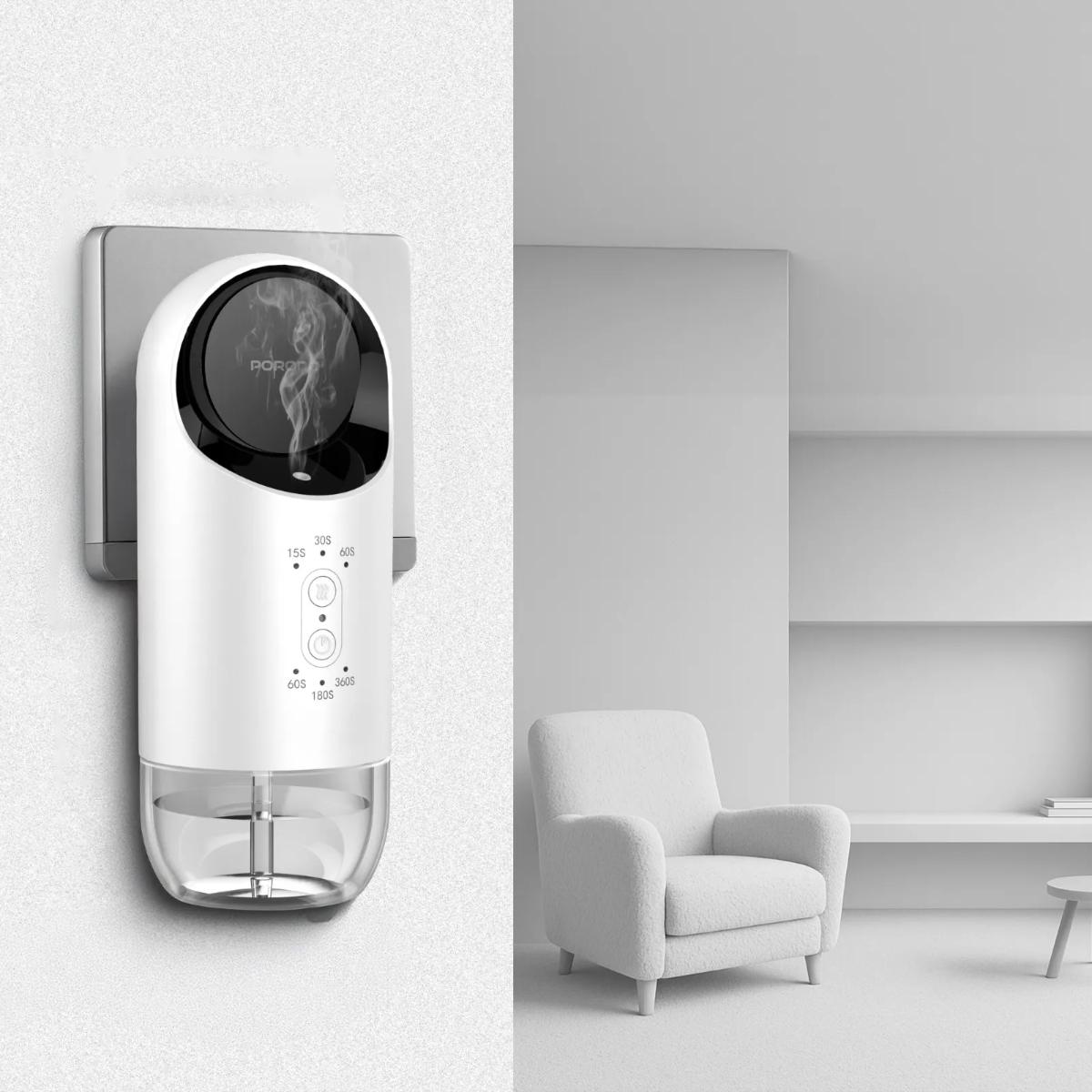 Porodo Lifestyle Wall Plug-In Essential Oil Diffuser