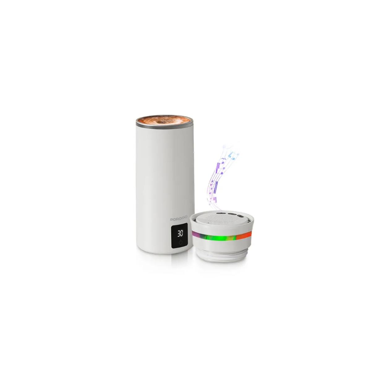 Porodo Fluxmix 350ML Stirring Cup with Speaker
