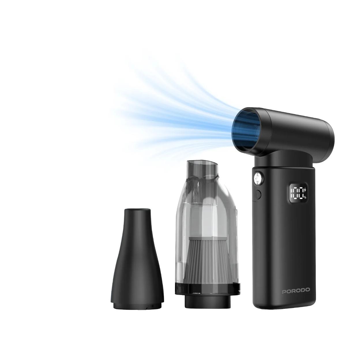 Porodo  2-IN-1 Handheld Vacuum & Air Duster