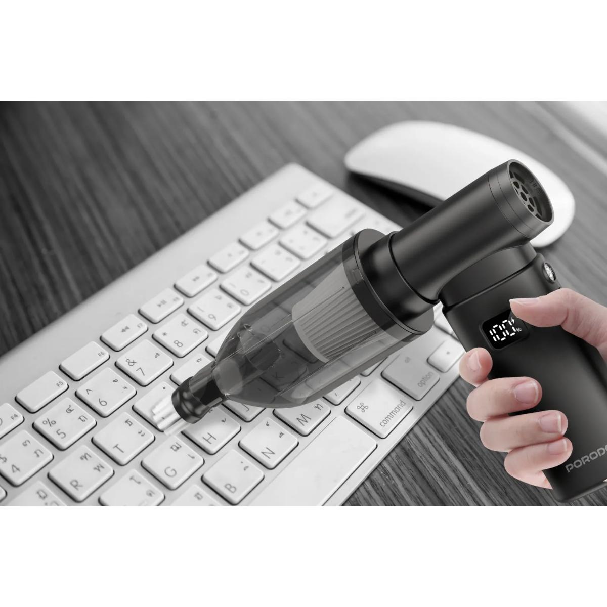 Porodo  2-IN-1 Handheld Vacuum & Air Duster