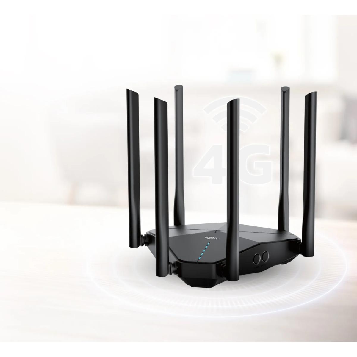 Porodo Dual Band Portable Wi-Fi Router