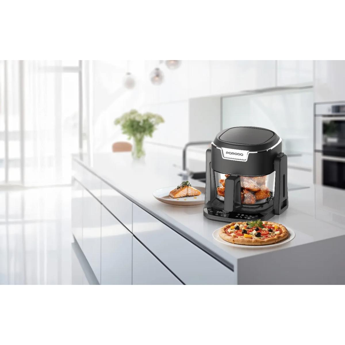 Porodo Lifestyle Quick Flip 3-In-1 Air Fryer