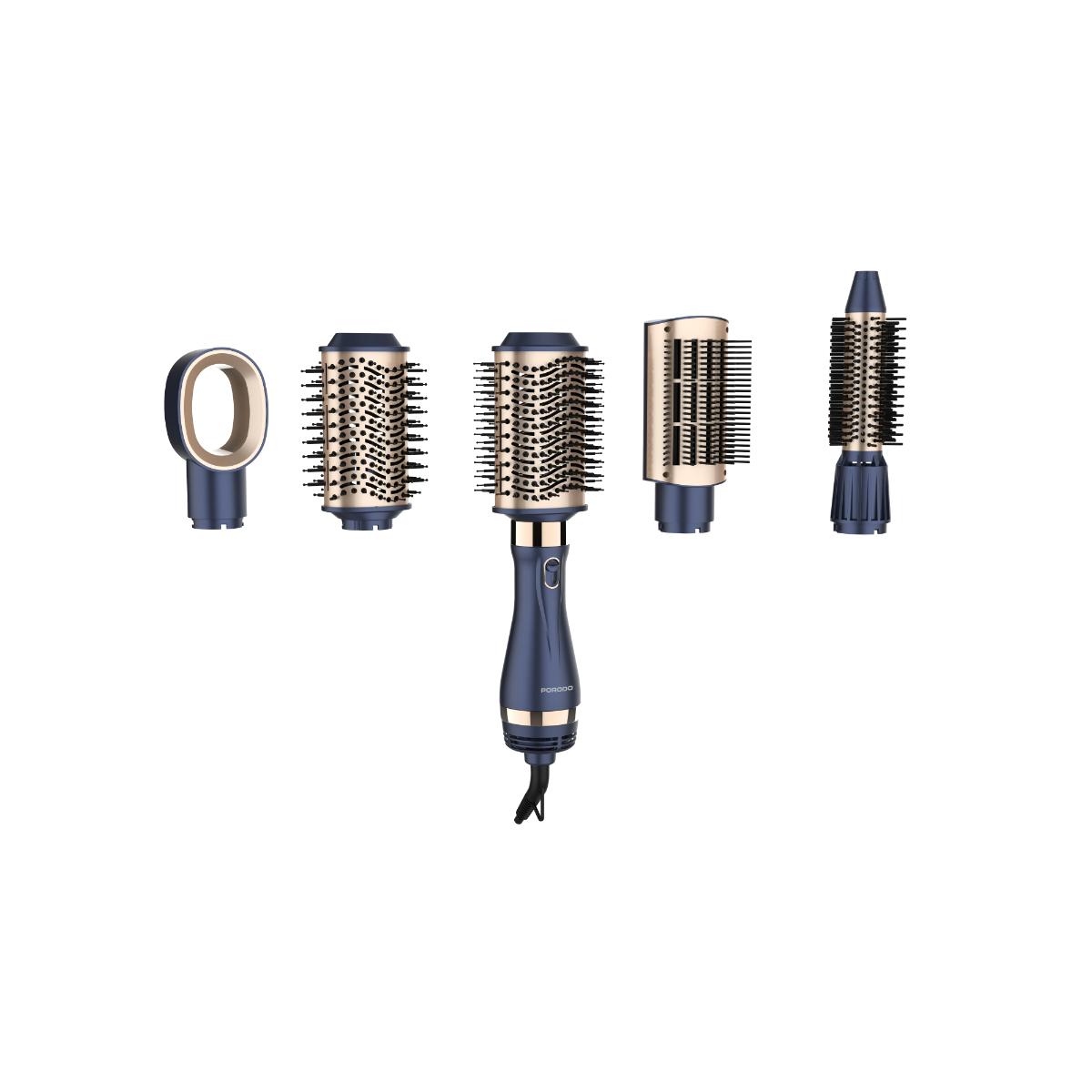 Porodo 5 In 1 Hot Air Brush Styling set