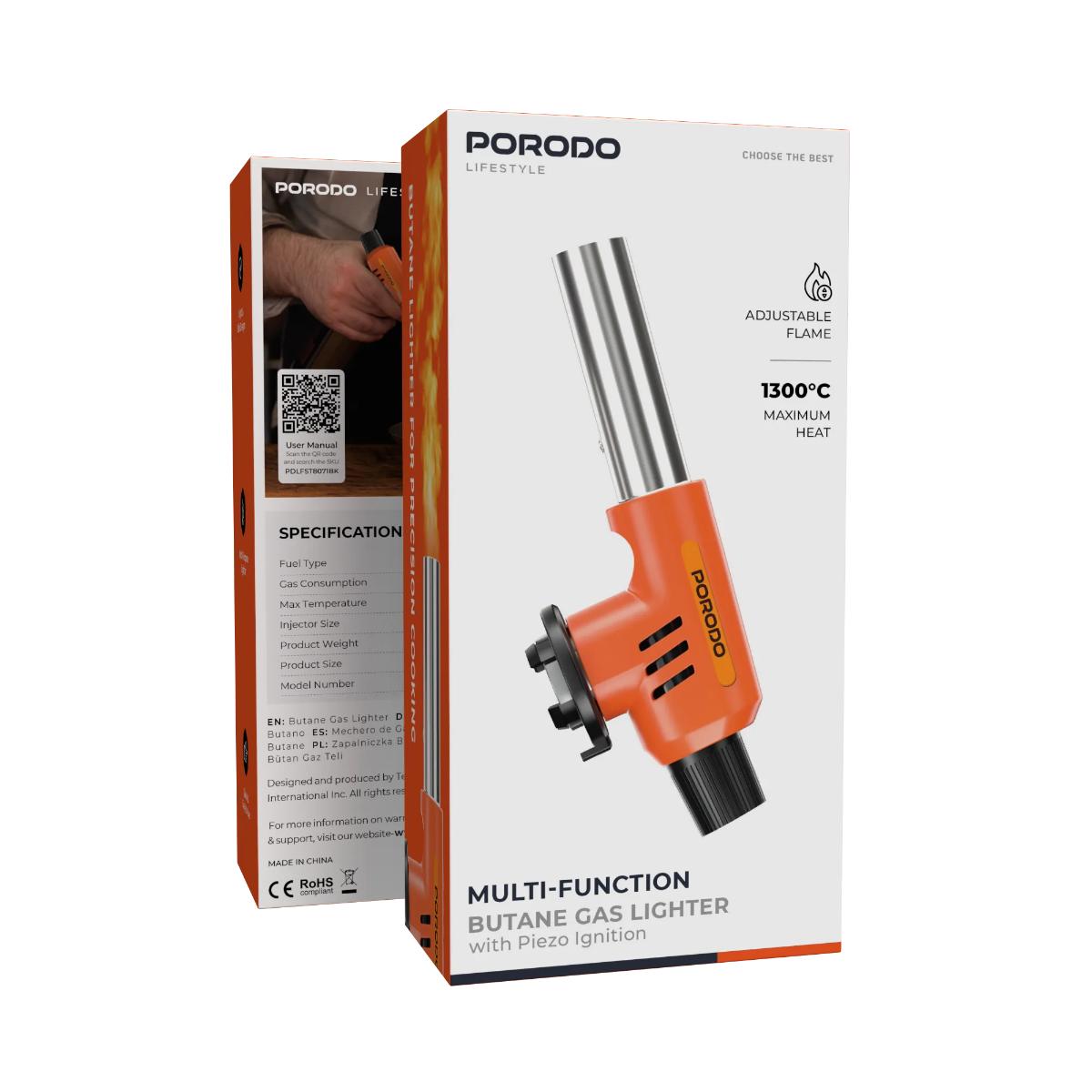 Porodo  Multi-Function Butane Gas Lighter