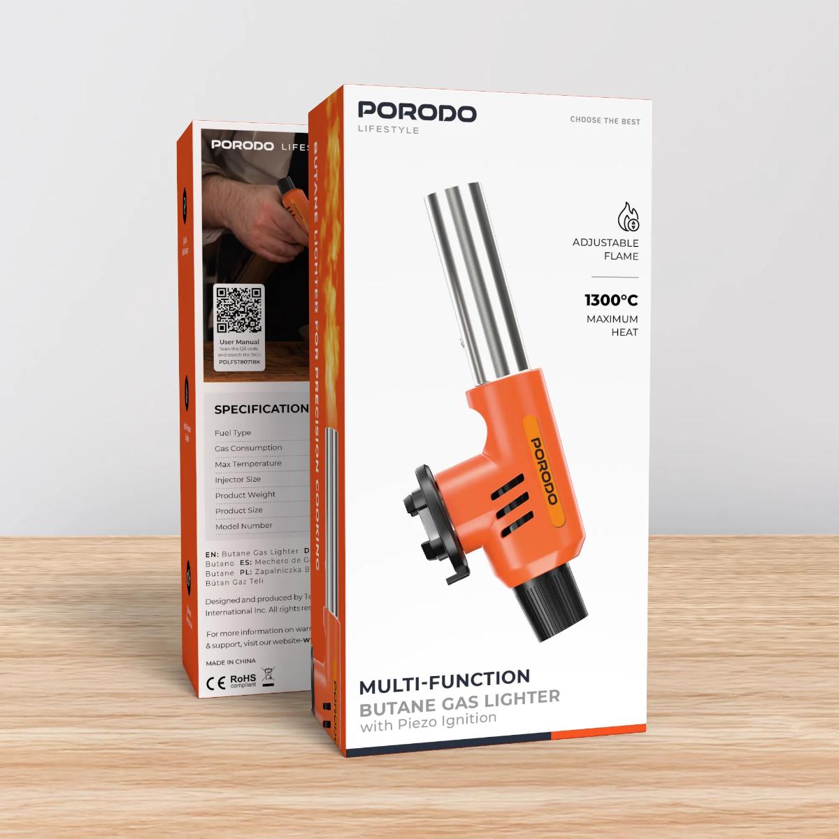Porodo  Multi-Function Butane Gas Lighter