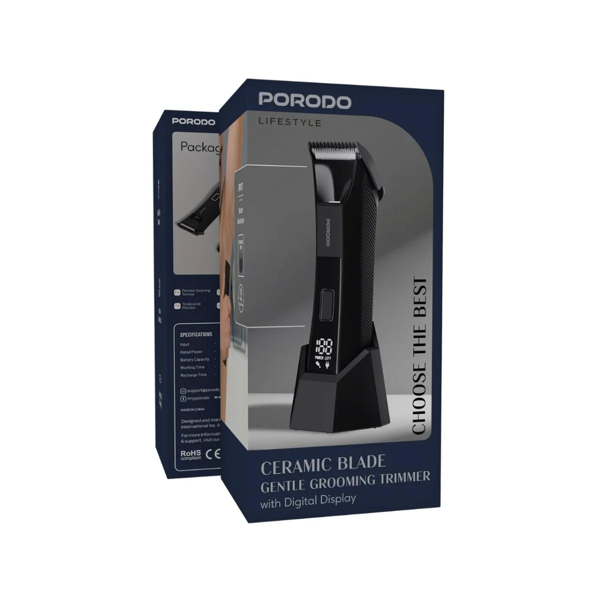 Porodo Lifestyle Ceramic Blade Grooming Trimmer