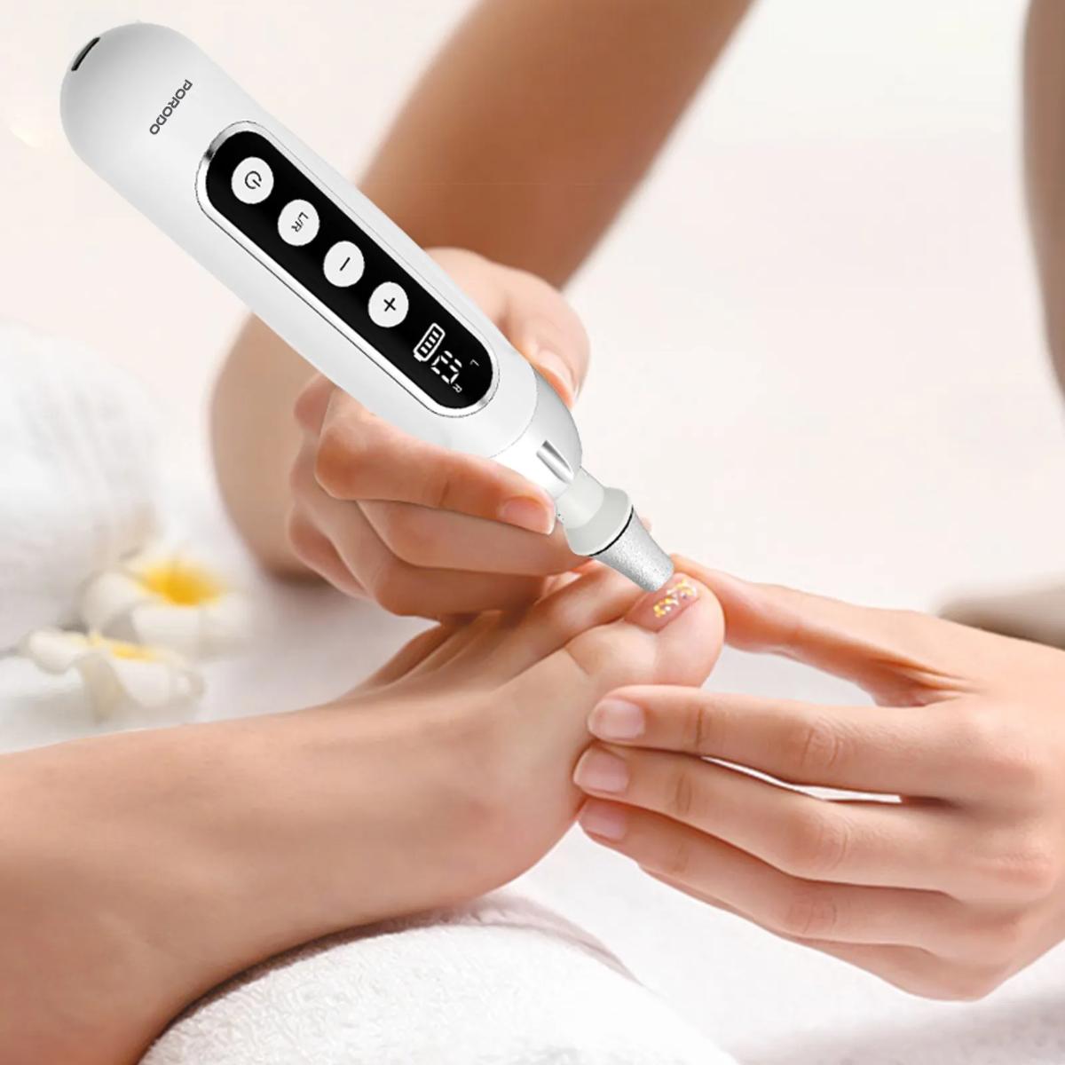 Porodo 8-IN-1  Rechargeable Electric Nail Drill