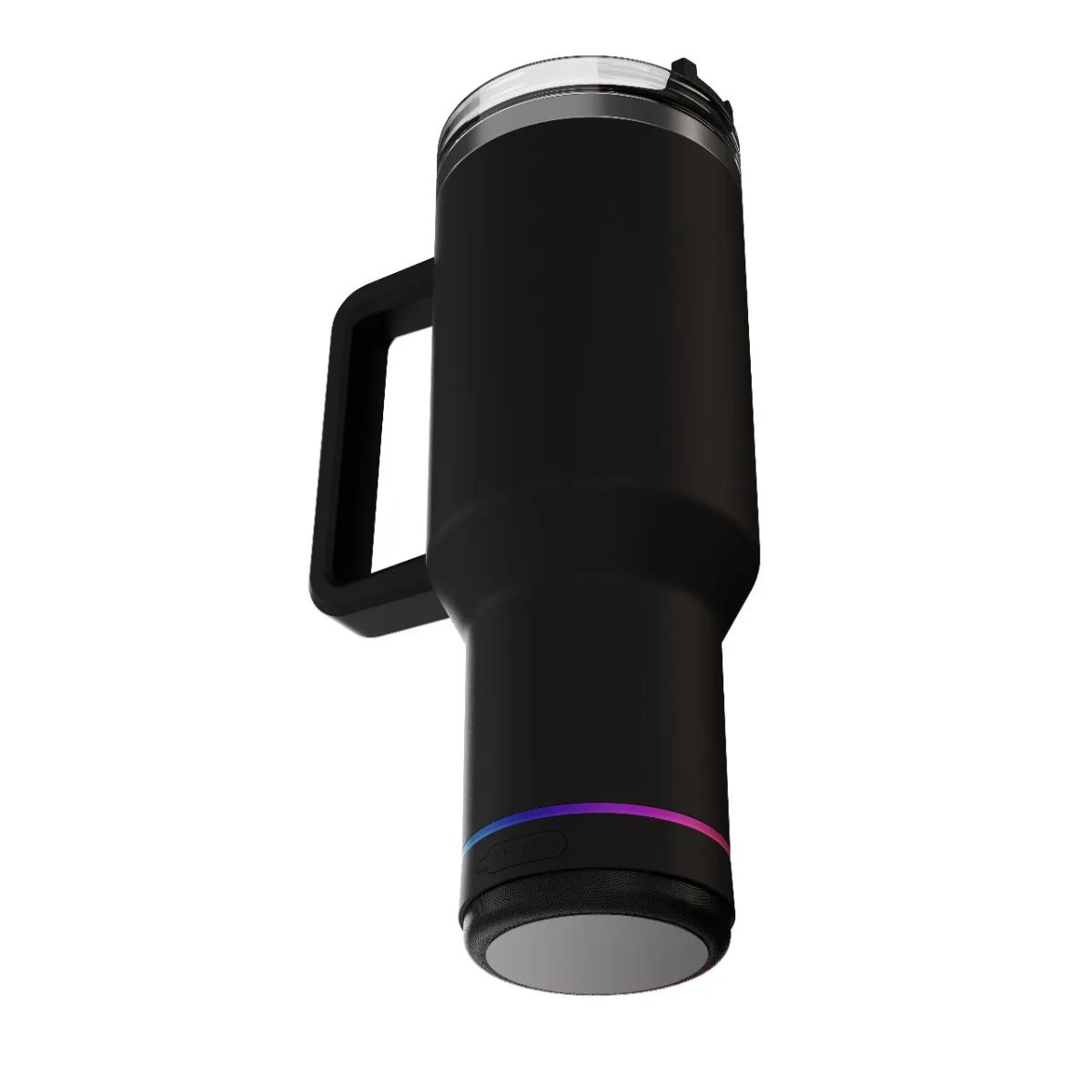 Porodo 40oz HydroTunes Bluetooth Speaker Tumbler