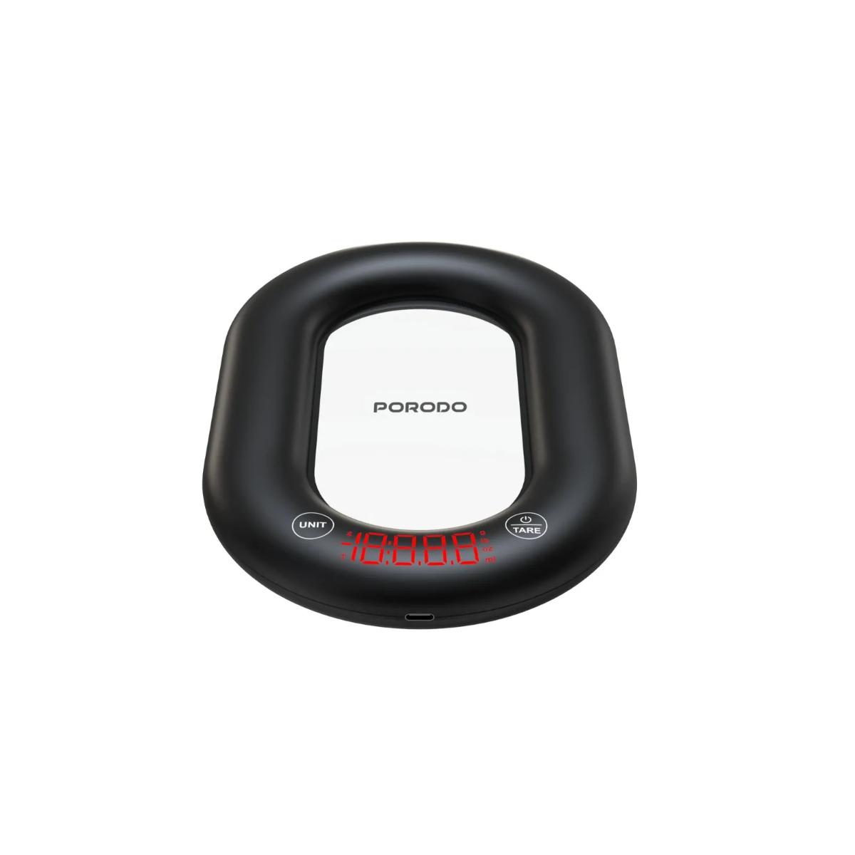 Porodo Lifestyle Glass Design Smart Kitchen Scale