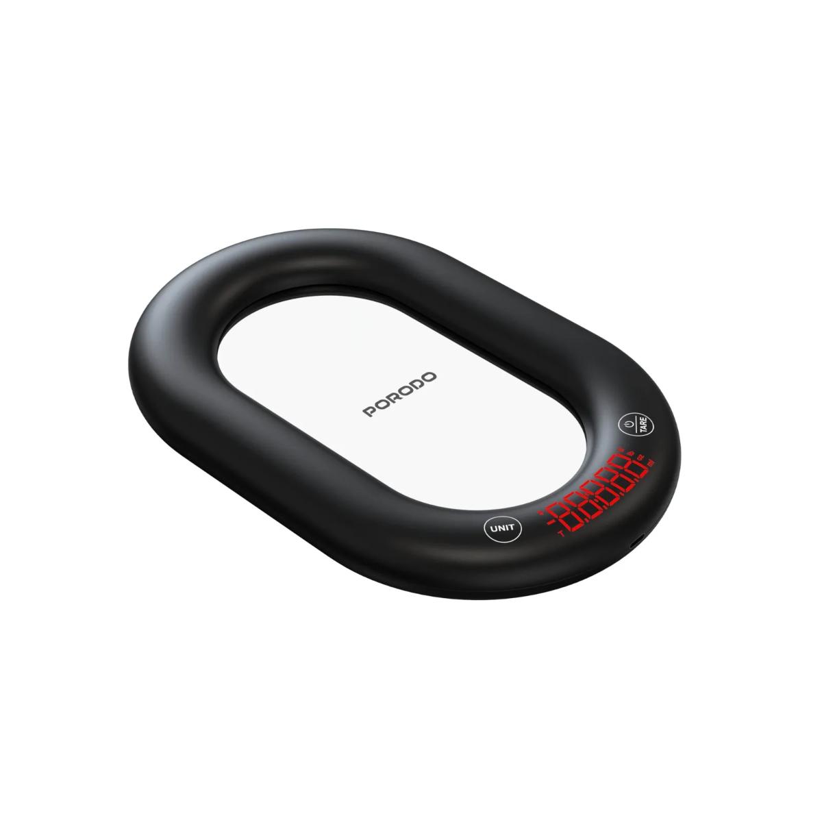 Porodo Lifestyle Glass Design Smart Kitchen Scale