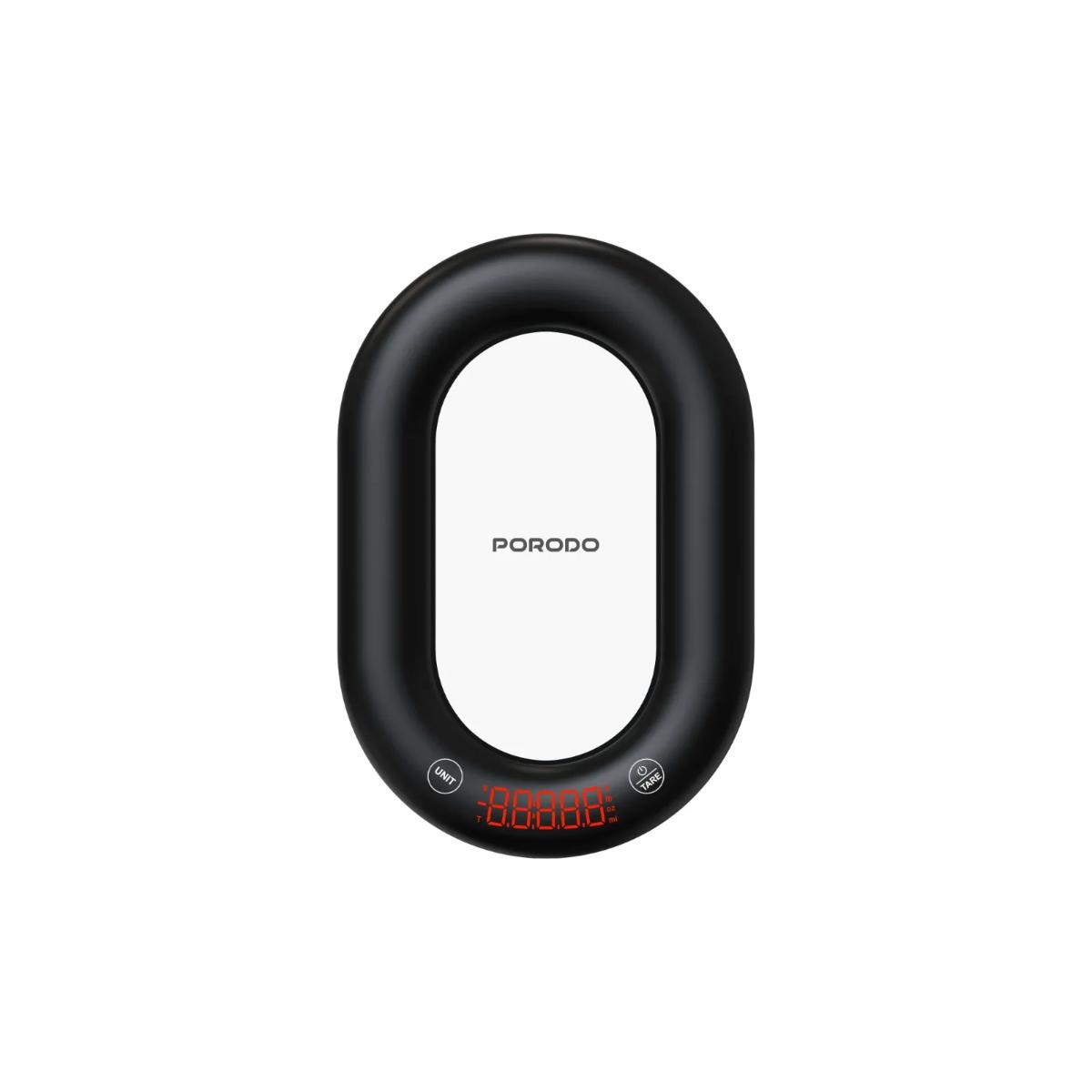 Porodo Lifestyle Glass Design Smart Kitchen Scale