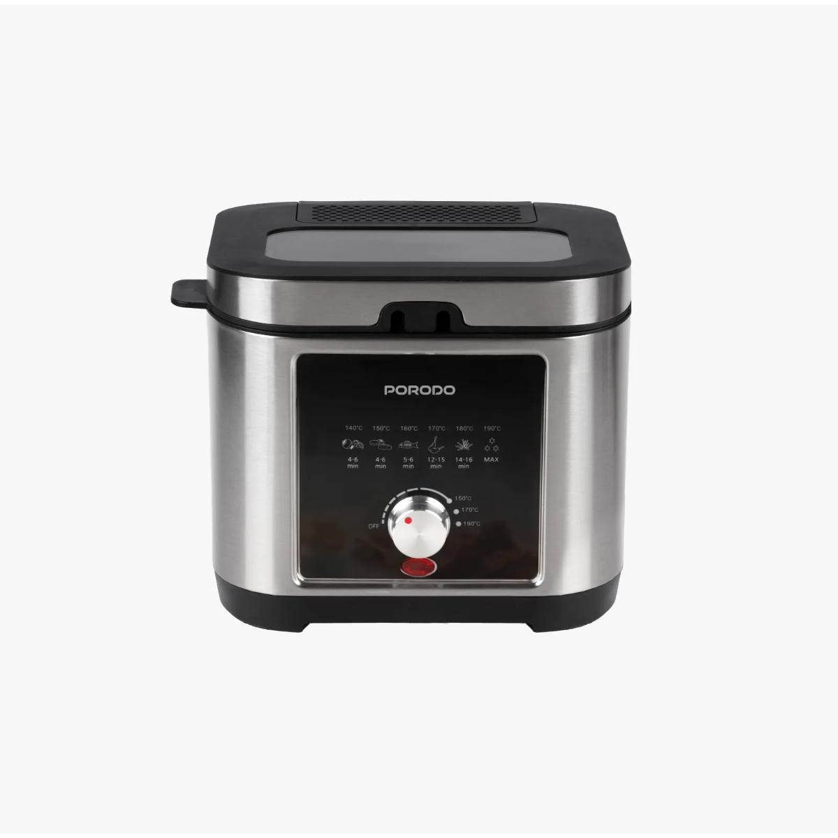Porodo Lifestyle 2.5L Compact Deep Fryer