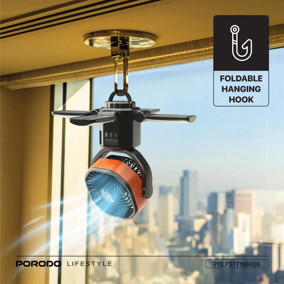 Porodo  Suncharge Outdoor Solar Fan