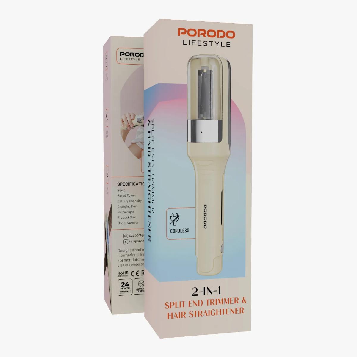 Porodo Lifestyle  trimmer and hair straightener