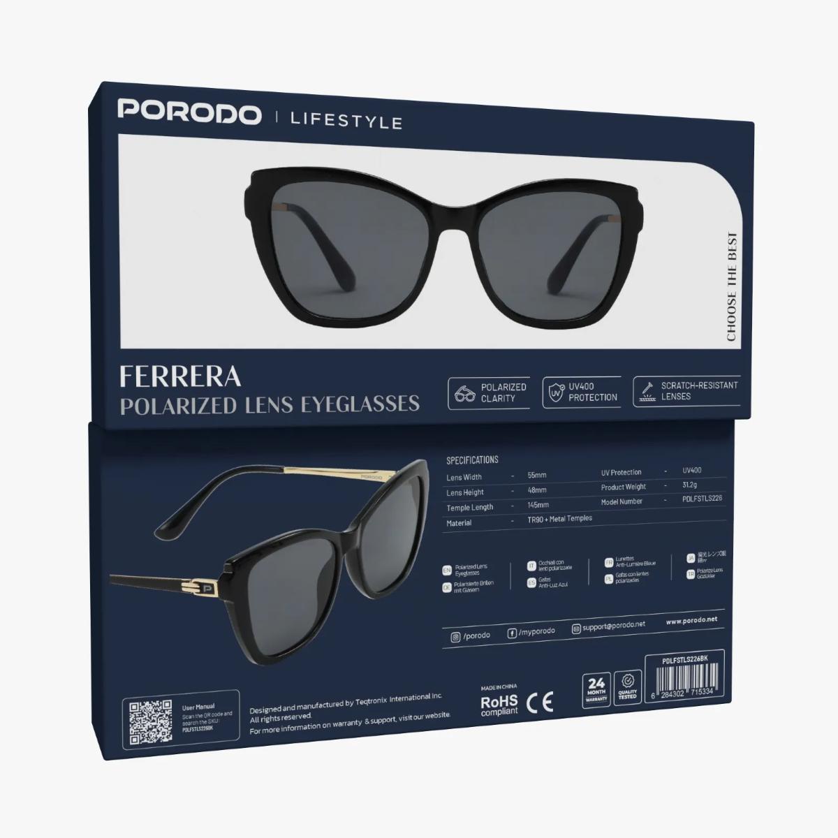 Porodo Lifestyle Ferrera Polarized Lens Eyeglasses