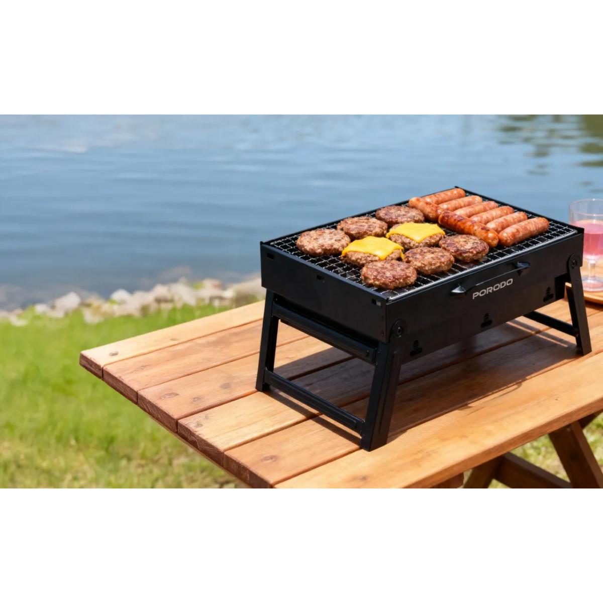 Porodo Lifestyle Portable Folding Mini BBQ Grill