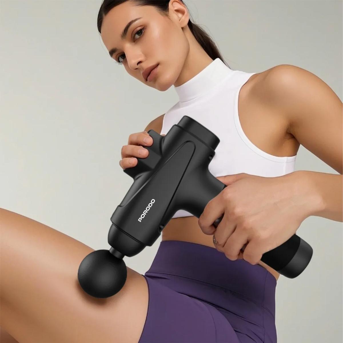 Porodo Lifestyle Multi-Head Deep Massage Gun