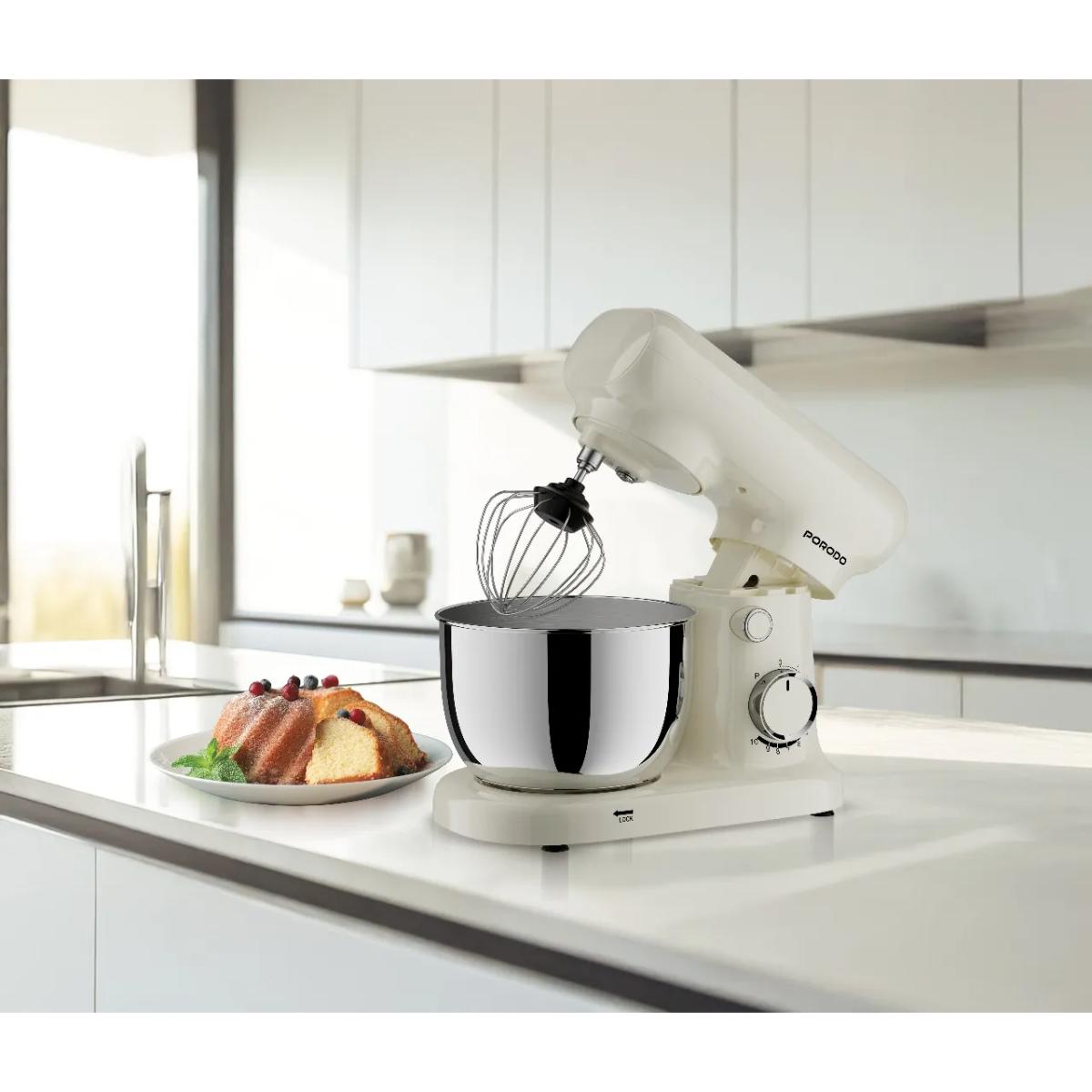 Porodo Lifestyle Tilt-Head Electric Household Stand Mixer