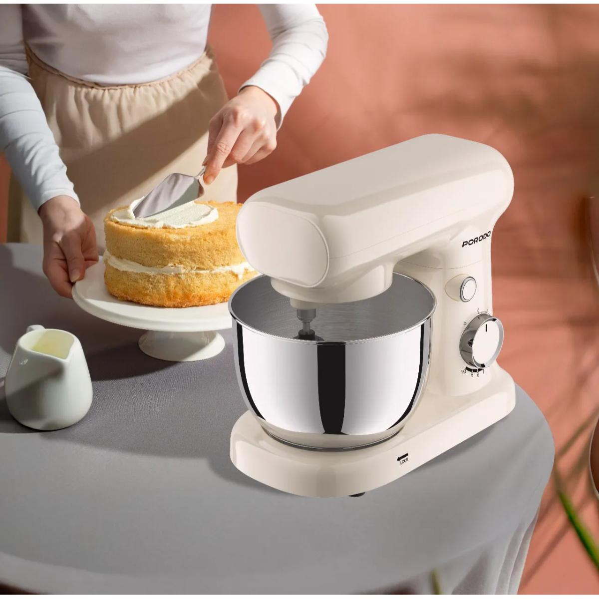 Porodo Lifestyle Tilt-Head Electric Household Stand Mixer