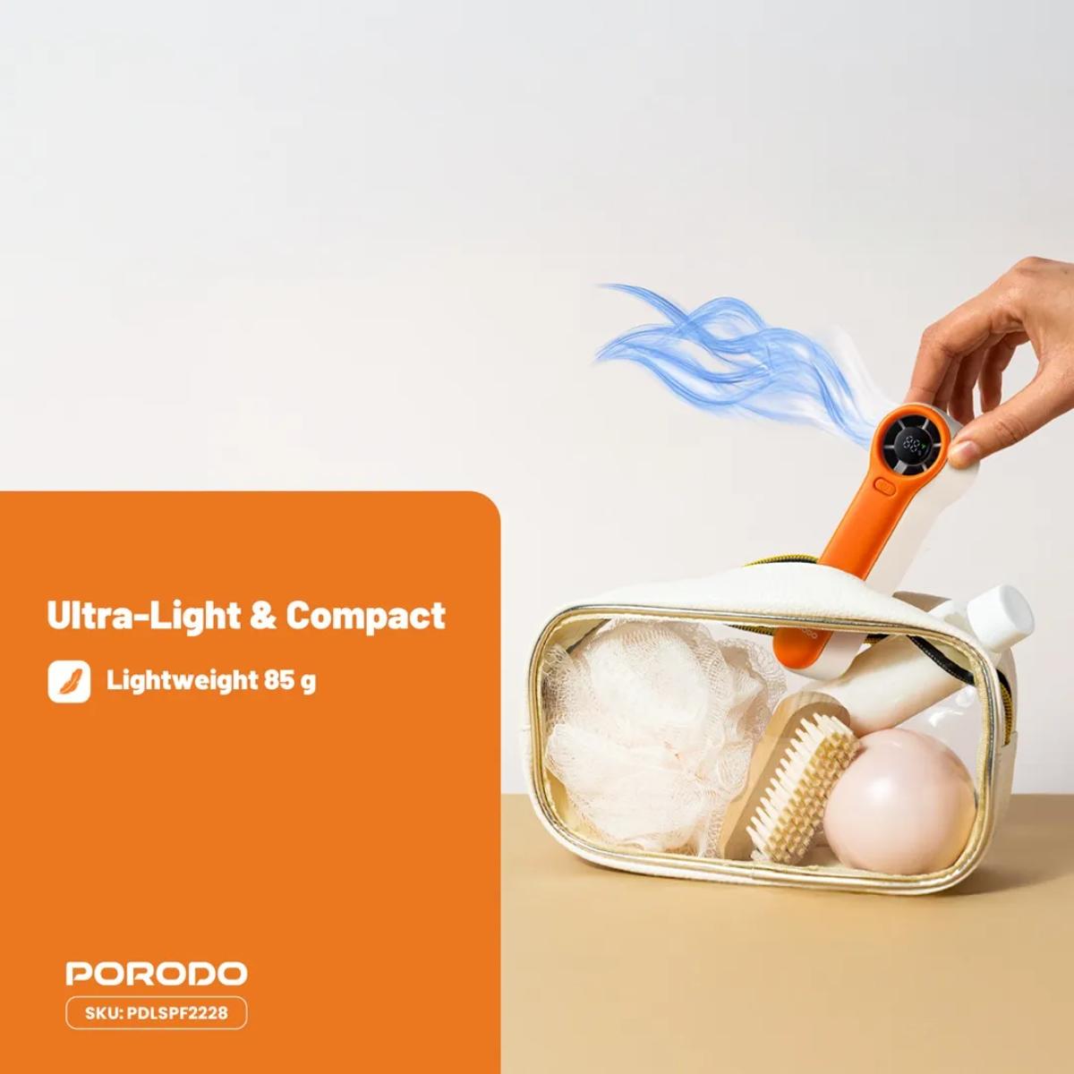 Porodo Lifestyle Pocket Size Handheld Fan